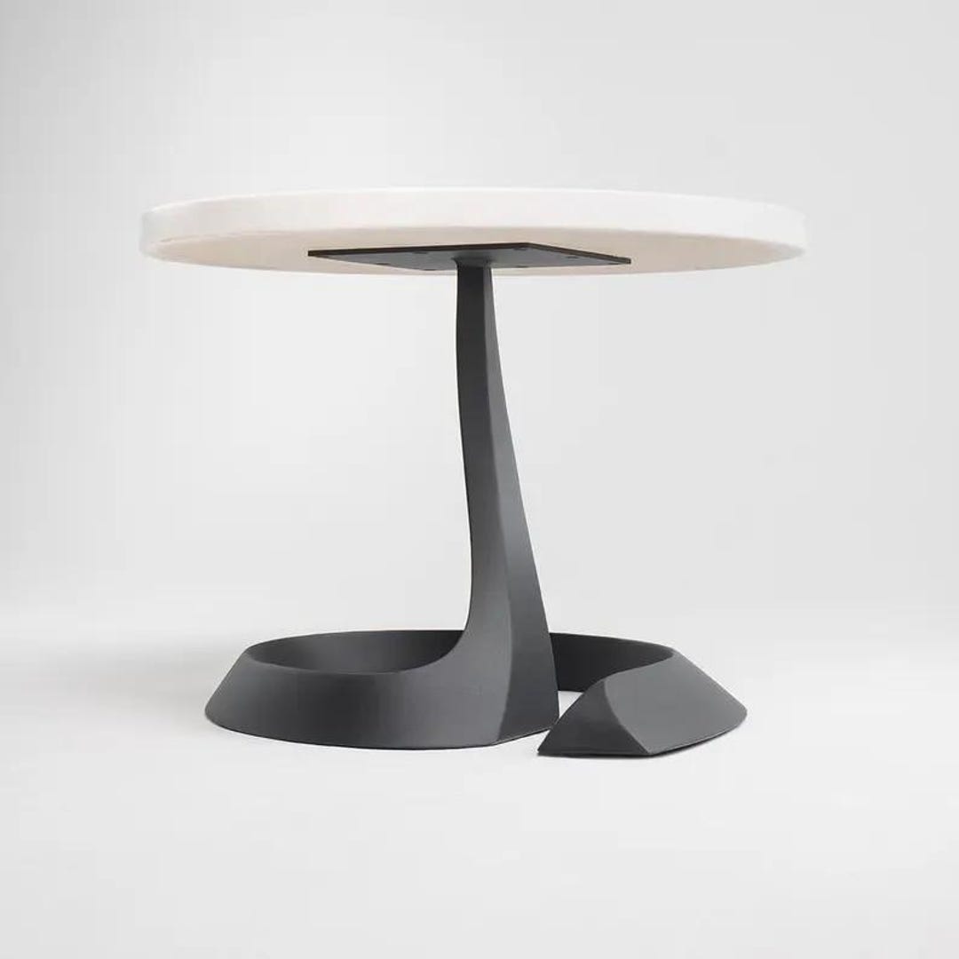 Handmade Metal Coffee Table Base, Python Style, Modern Rustic Furniture ...