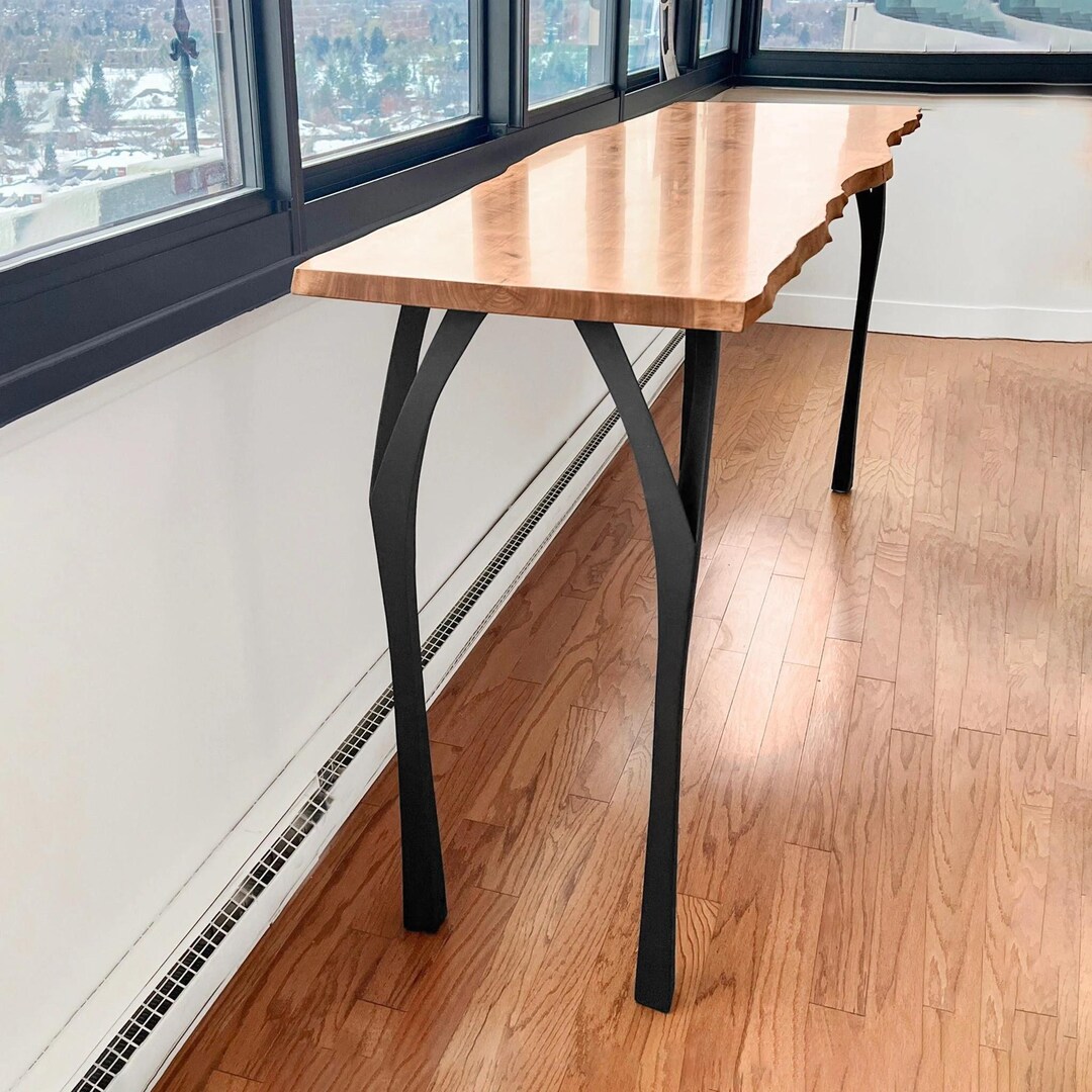 Bar Table Legs 606 Faras 40" H, Set of 4 Farmhouse Furniture Legs for ...