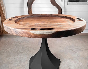 Table Base, Kitchen Table Base | Metal Furniture Legs, Pedestal Base 311 Lithe 28H |Only Base for Kitchen, Dining and Living Room |Flowyline