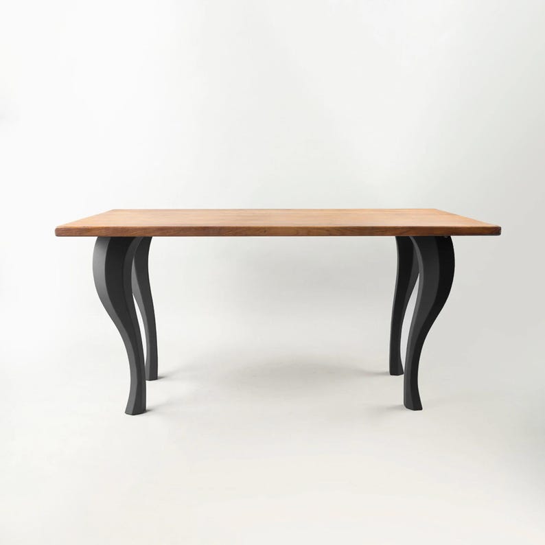 Table Legs, Desk Legs Handmade Furniture Legs, Custom Table Legs 502 Priya 28H Set of 4 for Contemporary or Scandinavian Tables