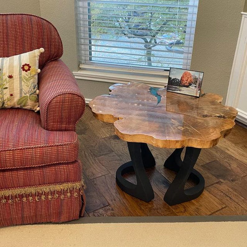 Bench Legs 117 Uzar - 12W, 16H inch - Set of 2 pcs of FlowyLine ✔️ Coffee Table Base for DIY furniture dining home decor epoxy woodwork bench steel table legs farmhouse outdoor bench metal coffee table round stool legs modern desk small bench charcuterie narrow wood bench modern metal legs for bench