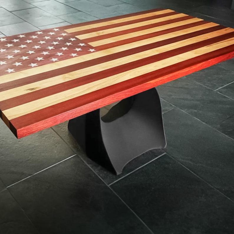 Handmade Metal Coffee Table Base 16.2" H, Modern Furniture Legs 121S Tulipe image 12