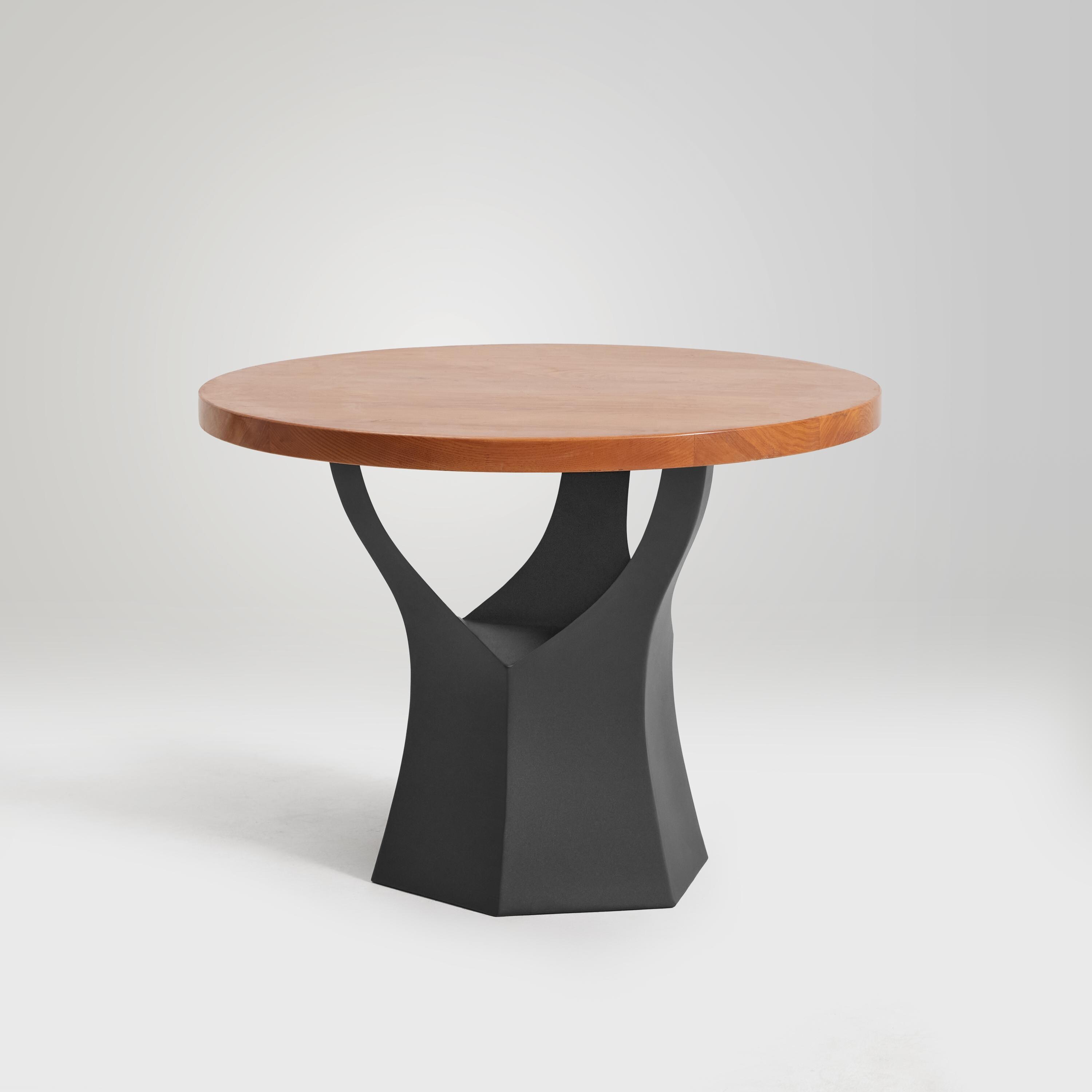 0229×kano - flow line table short - Table Base 327 Cling 28H Metal DIY for Woodworking - Flowyline