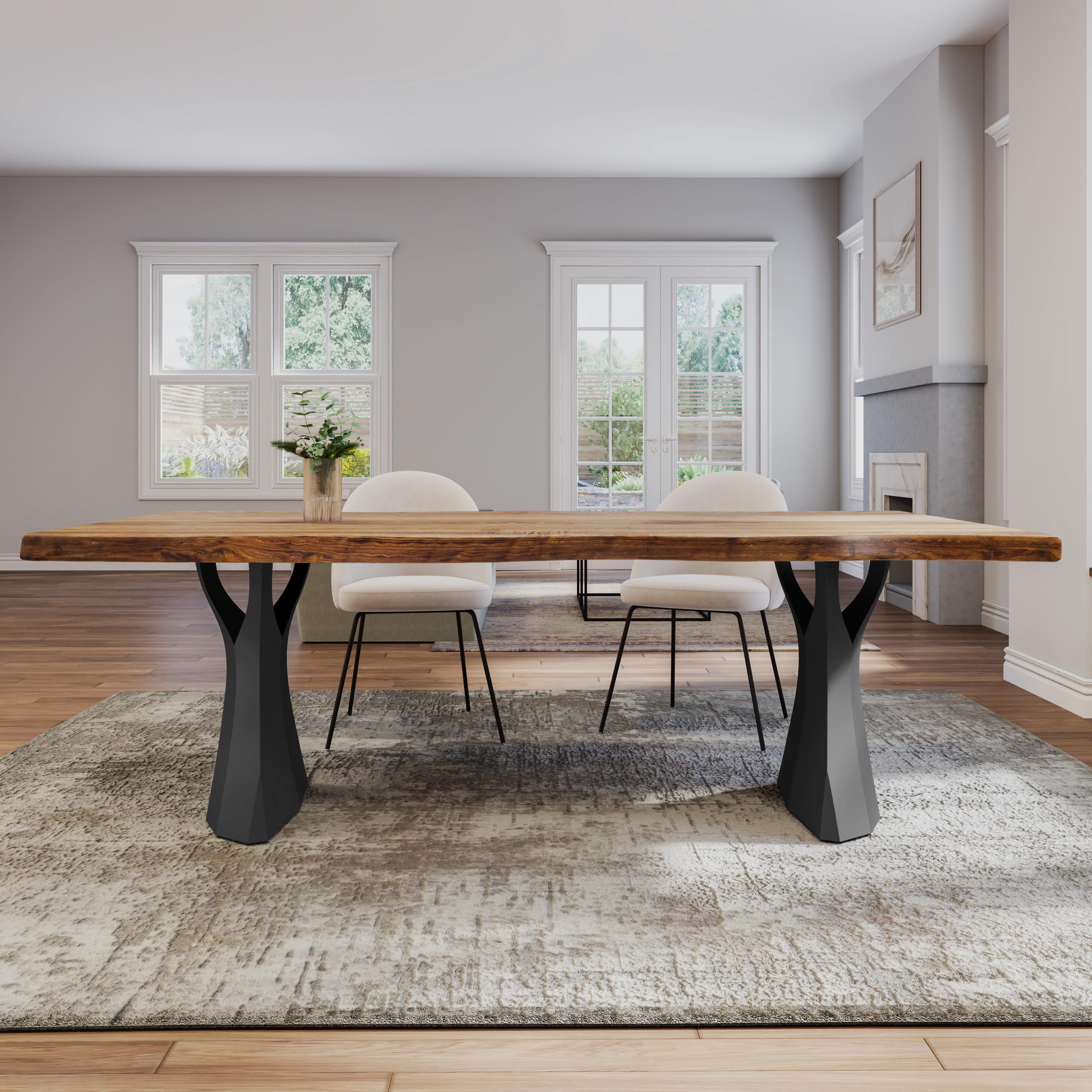 Furniture Legs Dainslef X-Shaped Metal 30x28 Inch 2200LB Heavy