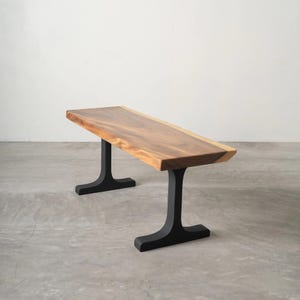Metal Legs for Bench, Unique Coffee Table Legs 16&quot; Height, Set of 2 | Handcrafted Steel Legs 102 Wineglass for DIY Woodworking Projects