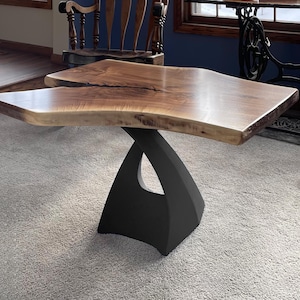 Handmade Metal Coffee Table Base 16.2" H, Modern Furniture Legs 121S Tulipe image 9