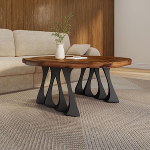 Metal Table End Legs 217 Lithe 20H Modern Design Furniture