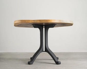 Handmade Metal Wishbone Table Legs, Modern Industrial Style, 28 inch, Set of 4
