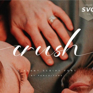 Calligraphy Font, Script Font, Wedding Font, Invitation Font, Handwritten Font, Cricut Font, Cursive Font, Font For Cricut, Canva Font