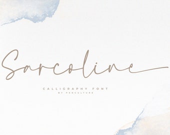 Calligraphy Font, Script Font, Modern Font, Wedding Font, Handwritten Font, Cricut Font, Cursive Font, Font Download, Font For Cricut