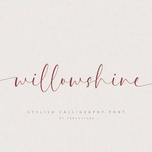 Willowshine bewerkbare sjabloonlicentie