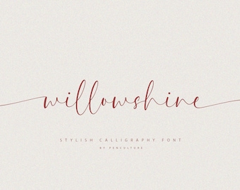 Calligraphy Font, Script Font, Wedding Font, Modern Font, Handwritten Font, Cricut Font, Cursive Font, Font For Cricut, Canva Font