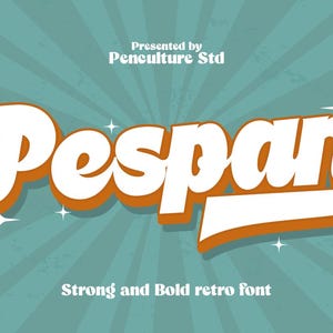 Retro font, Vintage Font, Groovy Font, 70s Font, Branding Font, Cricut Font, Canva Font, Lettering Font, Procreate Font, Nostalgic Font