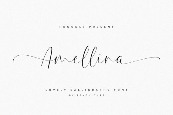 Calligraphy Font, Script Font, Wedding Font, Modern Font, Handwritten Font, Cricut Font, Cursive Font, Font For Cricut, Canva Font