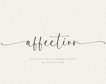 Calligraphy Font, Script Font, Wedding Font, Modern Font, Handwritten Font, Cricut Font, Cursive Font, Font For Cricut, Canva Font