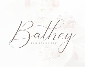 Calligraphy Font, Script Font, Modern Font, Wedding Font, Handwritten Font, Cricut Font, Cursive Font, Font Download, Font For Cricut,