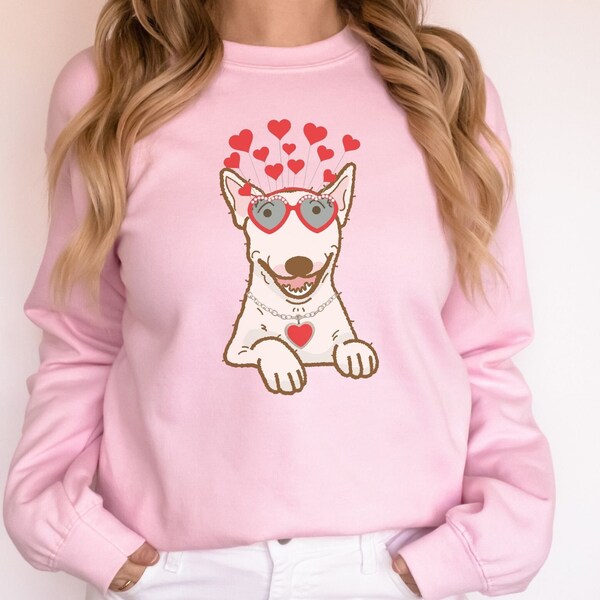English Bull Terrier Winter Sport Sweatshirt