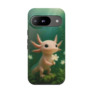 Beautiful Axolotl Tough Phone Case (Samsung and Google Models)