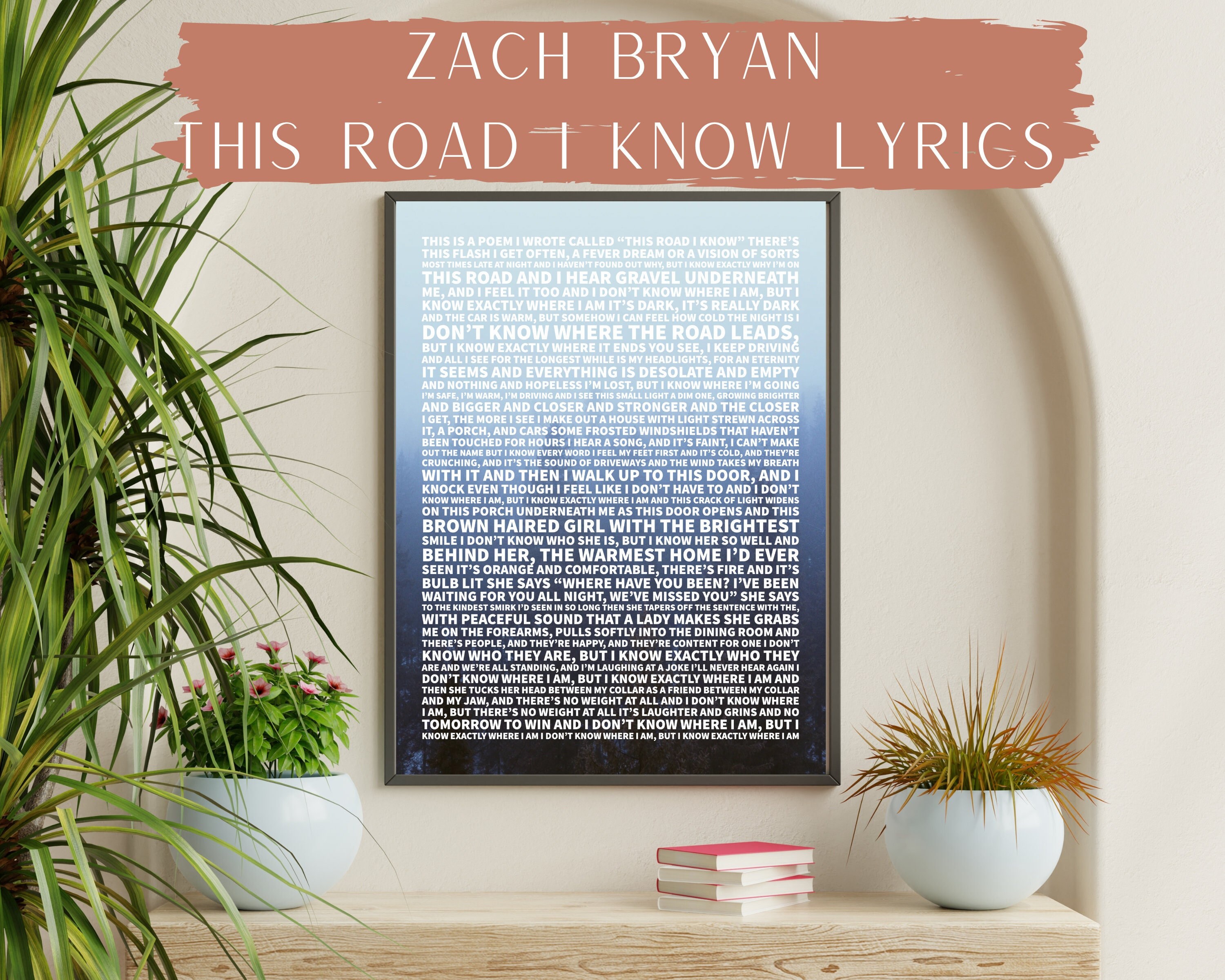 Zach Bryan American Heartbreak Album This Road I Know Lyrics Printable ...