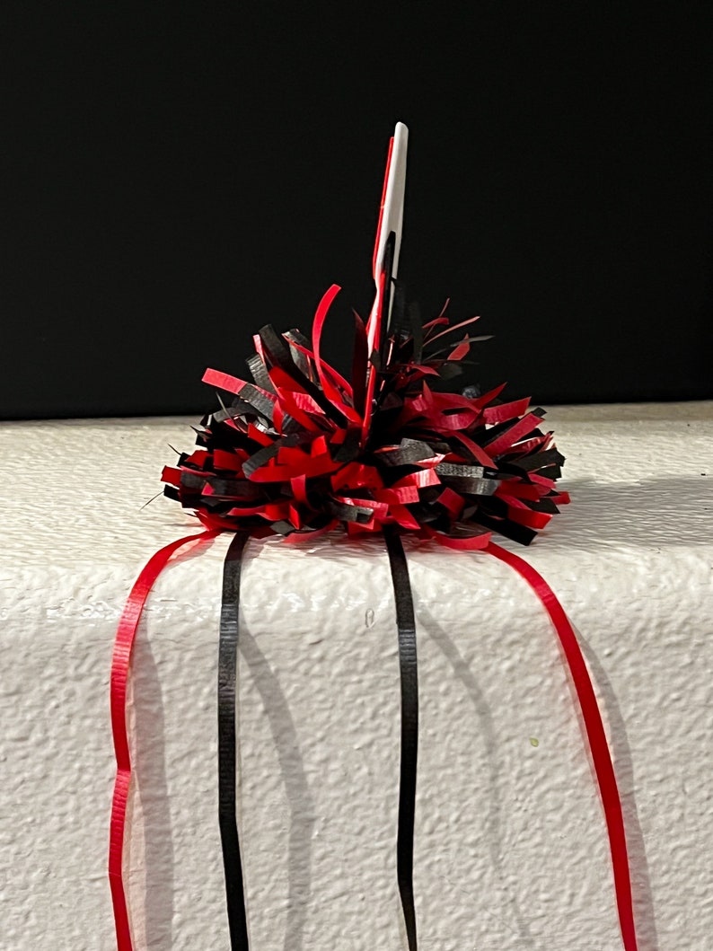 Roblox Gift Bow Topper Ribbon Black I Red Bows Etsy