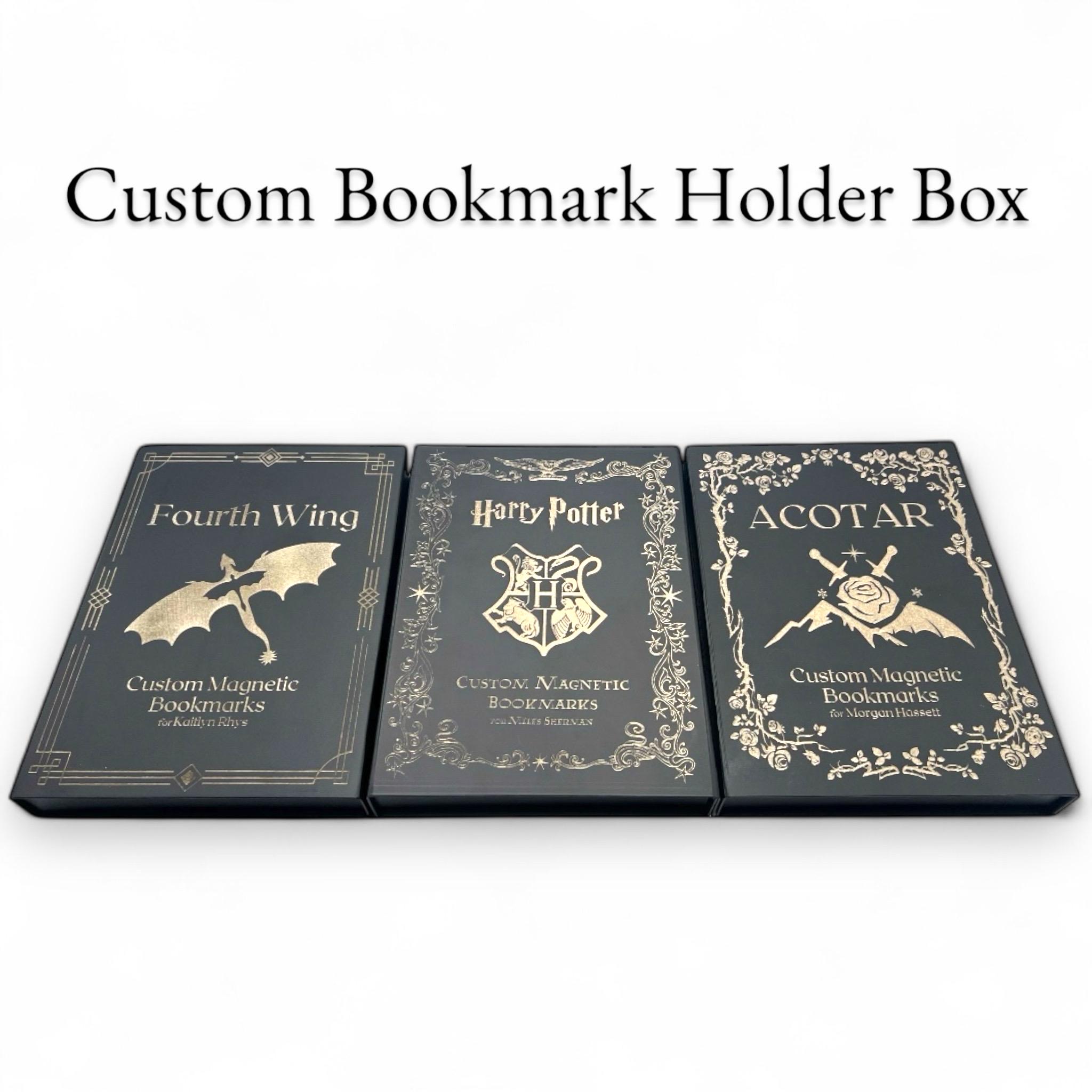Custom Bookmark Holder Box - Etsy
