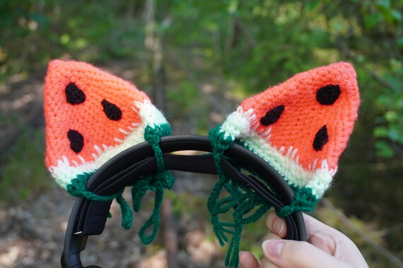 Watermelon Cat Ears Watermelon Cat Ears - Etsy main image 4