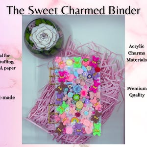 Sweet Charmed A6 Binder Cute Binder