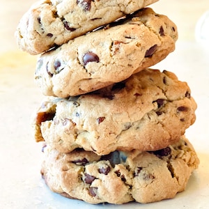 Gluten Free Dark Chocolate Chip Cookies, Gourmet Chocolate Chip Cookies, Hand Crafted Chocolate Chip Cookies, Gooey Thick Cookies
