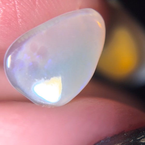 1.7ct Sunflash Chaff Pattern Semi Crystal Opal