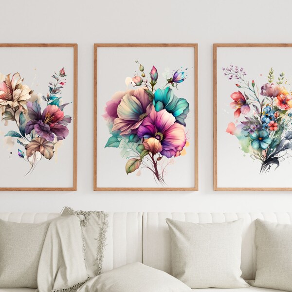 Floral Print - Etsy