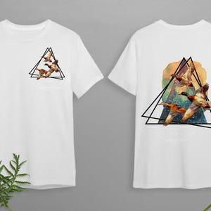 Mallards | Southern | Triangle | Geometric | T-Shirt Design | Logo | PNG | Sublimation | Digital Download