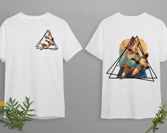 Mallards | Southern | Triangle | Geometric | T-Shirt Design | Logo | PNG | Sublimation | Digital Download