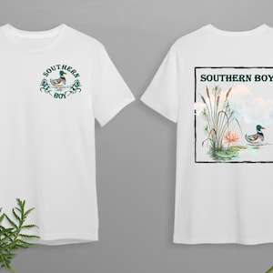 Southern Boy | Preppy | Southern | Mallard | Boy | T-Shirt Design | Font Pocket Design | Sublimation | PNG | Digital Download