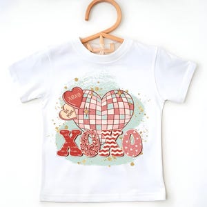 PNG Digital Download | Retro | Heart | Valentine&#39;s Day | XOXO | Be Mine | Cute | Sublimation