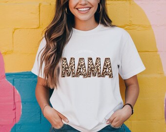 MAMA | MINI | Leopard Print | Mother | Daughter | PNG | Sublimation | Digital Download