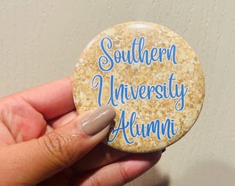SU Gameday button, game day button, Jaguars button, Southern University, Gameday, SU alumni