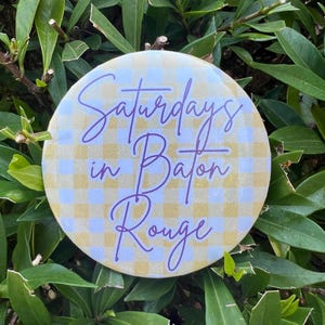 Tigers Gameday button, game day button, tigers button, geaux button, go tigers button, Gameday