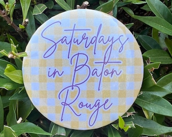 Tigers Gameday button, game day button, tigers button, geaux button, go tigers button, Gameday