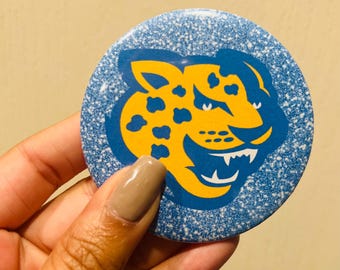 SU Gameday button, game day button, Jaguars button, Southern University, Gameday