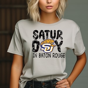 Southern Jaguars, SU shirt, Jaguar shirt, Jaguar mascot shirt, Southern University design, football season, SU Jags