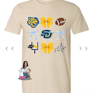 Southern Jaguars, SU shirt, Jaguar shirt, Jaguar mascot shirt, Southern University design, football season, SU Jags