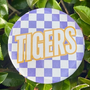 Tigers Gameday button, game day button, tigers button, geaux button, go tigers button, Gameday