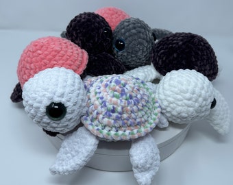 Medium sized crochet turtle
