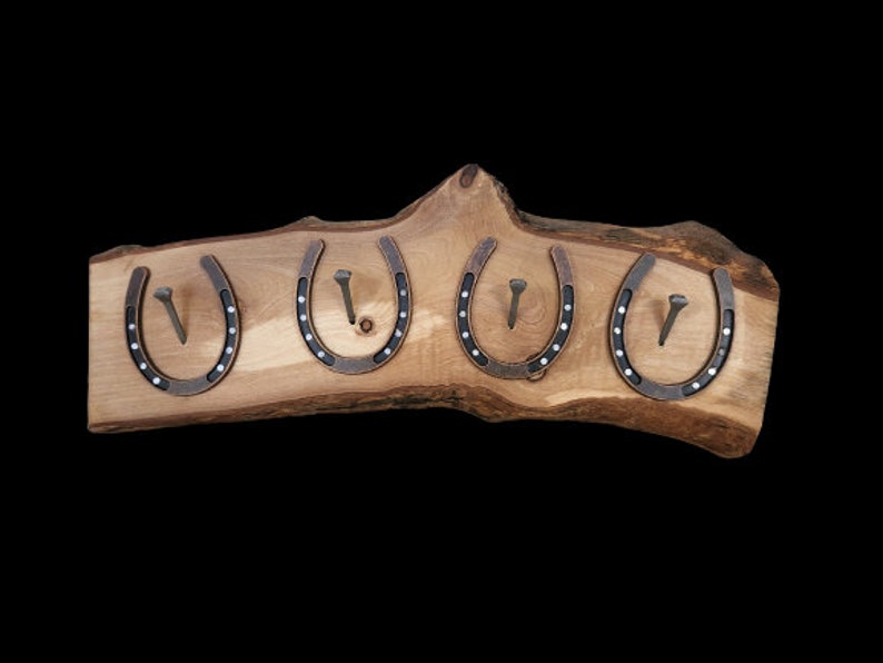 Live Edge Olivewood Key Holder Wall Decor Etsy