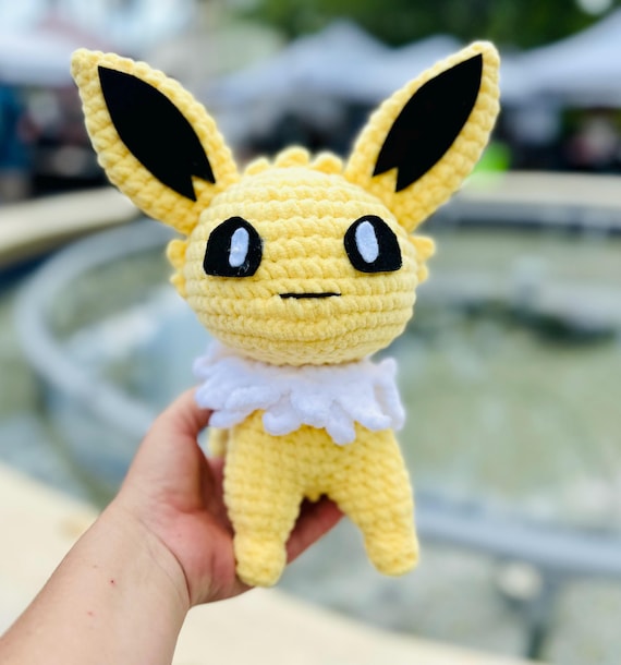 ハンドメイドの電気キツネぬいぐるみJolt | とげとげしたファンタジー