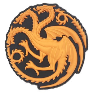 Dragon à trois têtes inspiré d&#39;un anime Jibbitz | charms croco | Animés