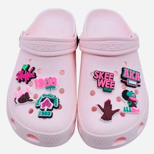 11 Inspired Jibbitz| Custom AKA 19 08 Croc PVC Shoe Charms Crock Charm Shoe Decorations For Clog Charms SET