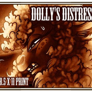 Stampa Dolly's Distress 8,5 x 11 pollici
