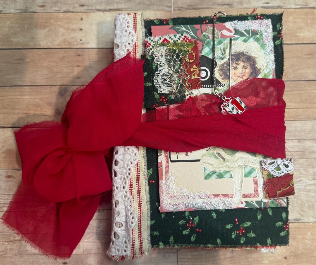 Vintage Inspired Christmas Junk Journal - Etsy