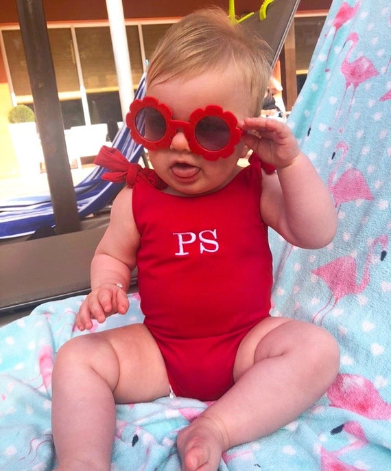 Personalised baby shop swimsuit